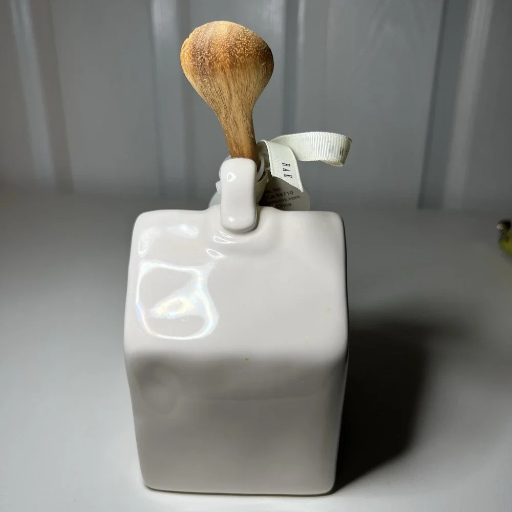 Rae Dunn Salt Cellar Bird House w/Spoon New/Never Used!!  See‎ Pics!!